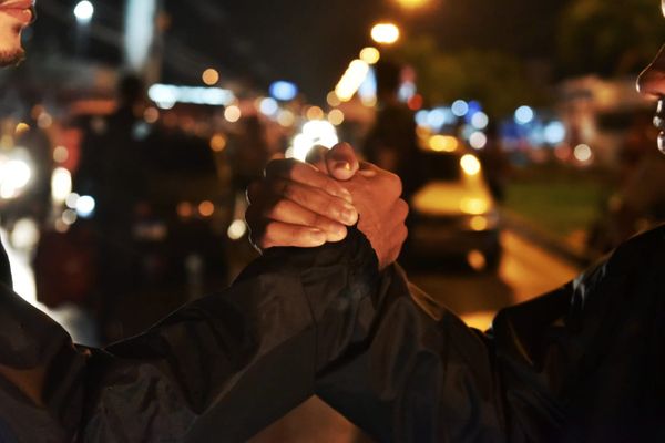 Motoboys protestam por morte de Ramona, atropelada em Vila Velha por um motorista embriagado por Fernando Madeira