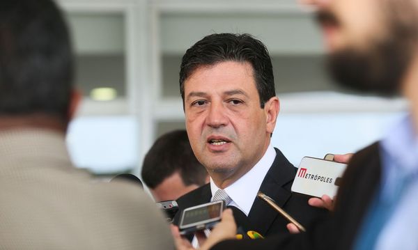Ministro da Saúde André Luiz Mandetta 