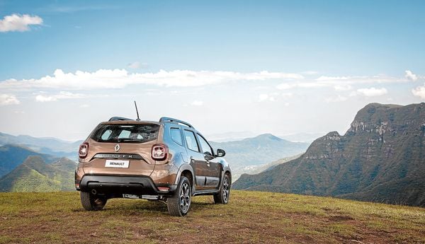 Modelo 2021 do Renault Duster lembra antecessor e tem inspiração no Jeep Renegade. Crédito: RODOLFO BUHRER