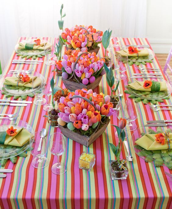 Ideias para decorar a casa na Páscoa por Pinterest