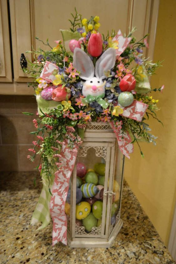 Ideias para decorar a casa na Páscoa por Pinterest