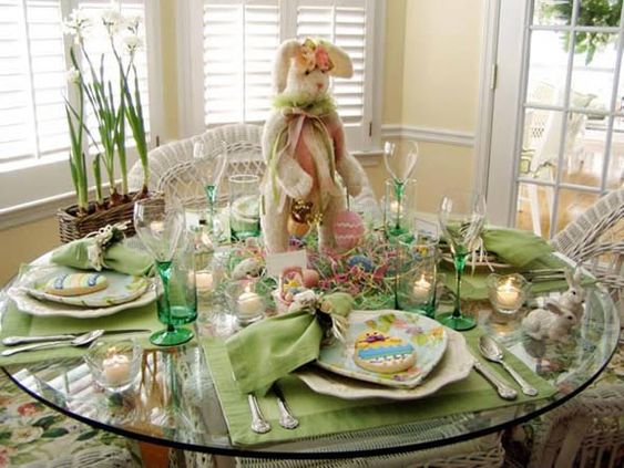 Ideias para decorar a casa na Páscoa por Pinterest