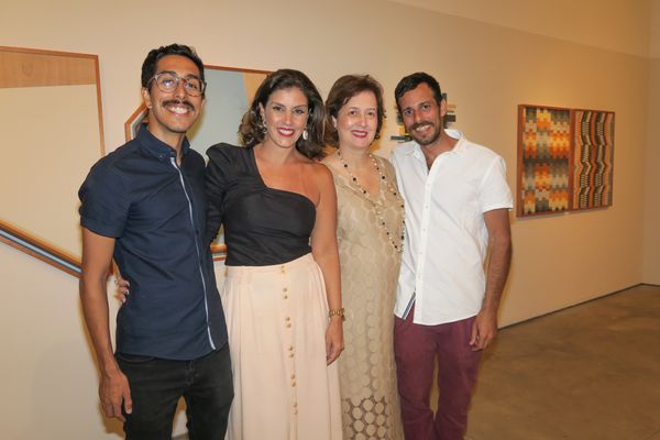 Thainan Castro, Lara Brotas, Sandra Matias e Marcelo Macedo. Crédito: Mônica Zorzanelli
