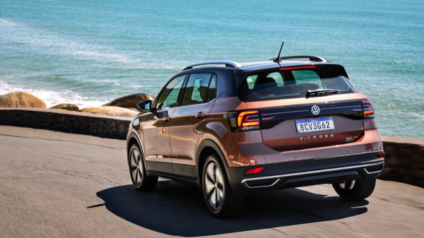 O SUV obteve classificação máxima nos testes de segurança realizados pelo Latin NCAP. Crédito: Volkswagen/Divulgação