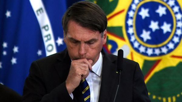 Brasilia, Distrito Federal, 12/03/2020 - O presidente da Republica, Jair Bolsonaro, fez exame para o novo coronavirus apos o secretario de Comunicacao, Fabio Wajngarten testar positivo para a Covid-19.  