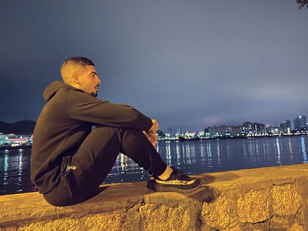 Bruninho Araújo, meia capixaba do Chao Pak Kei, de Macau. Crédito: Arquivo Pessoal