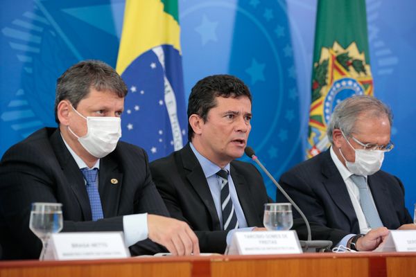 Coletiva à Imprensa do Presidente da República, Jair Bolsonaro e Ministros de Estado