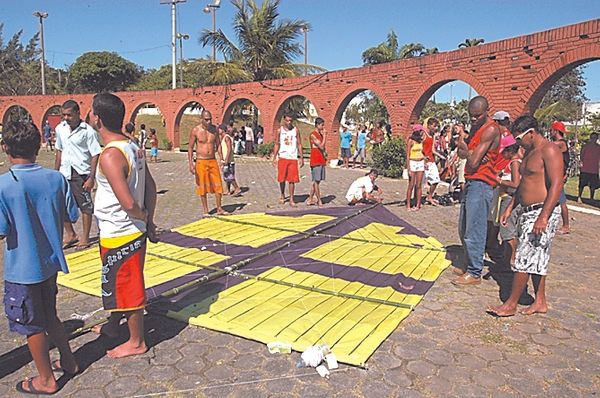  Festival de Pipas realizado no Parque da Prainha, organizado por Rivas - Editoria: Cidade - Foto: Gildo Loyola - NA por  Gildo Loyola