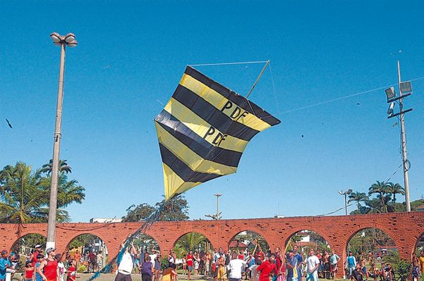  Festival de Pipas realizado no Parque da Prainha, organizado por Rivas - Editoria: Cidades - Foto: Gildo Loyola - GZ por Gildo Loyola 