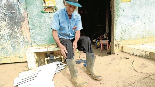 Zé Botinha teve seu apelido dado por outro motivo: anos atrás usava muito botas para andar nas ruas cheias de lama. Crédito: Bernardo Bracony