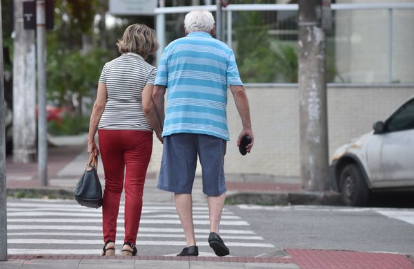 Casal de idosos em Vitória