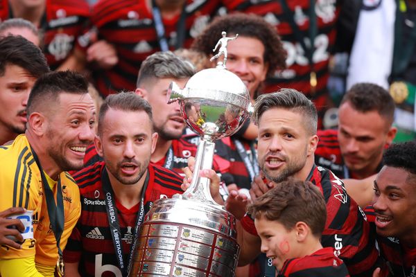 Documentário que refaz a trajetória do Flamengo ao título da Libertadores 2019, "Até o Fim" está disponível no Globoplay. Crédito: Globoplay/Divulgação