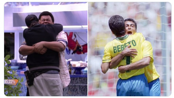 Memes de Babu e Prior ganham a internet por Reprodução/Internet