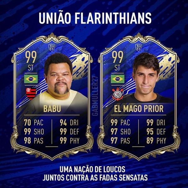 Memes de Babu e Prior ganham a internet por Reprodução/Internet
