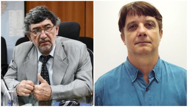 Reinaldo Centoducatte (à esquerda) encerrou o mandato no dia 22. Professor Geraldo Sisquini assume o cargo interinamente