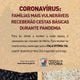 Imagem - Famílias de Vitória vão receber cestas básicas durante pandemia