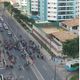 Imagem - Motoboys fazem protesto após colega ser esfaqueado em Vila Velha