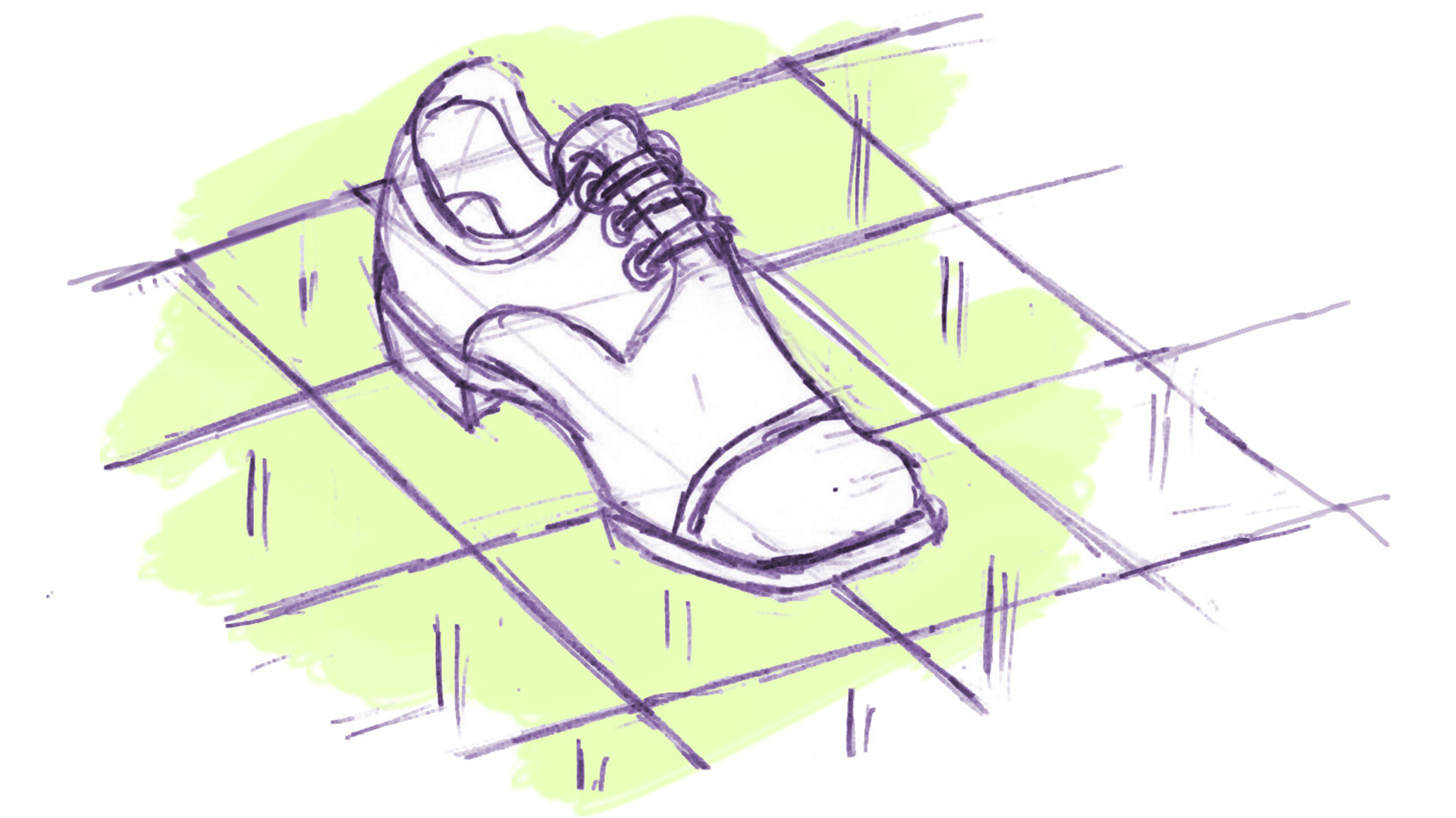 Ilustração de Amarildo - sapato