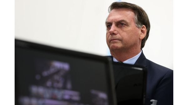 Presidente da República Jair Bolsonaro participa de videoconferência sobre o combate ao coronavírus com governadores do Sudeste
