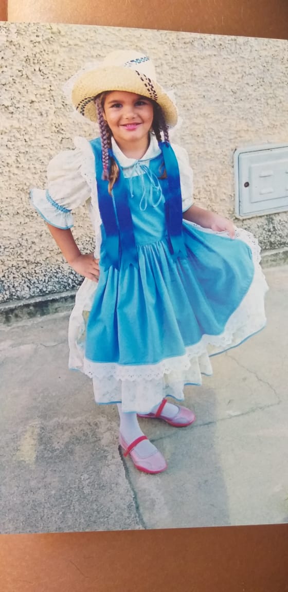 Ramona quando criança