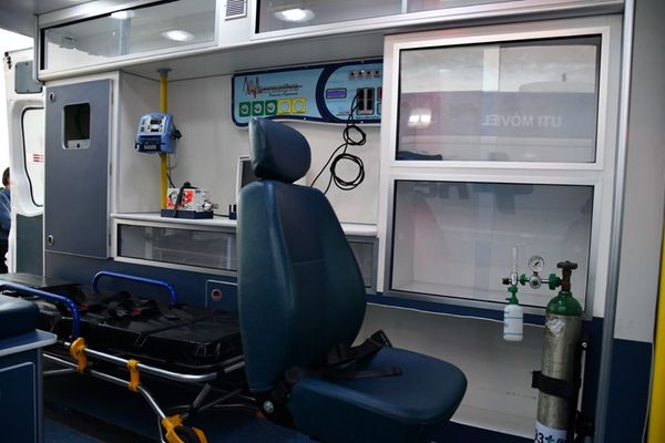 s unidades contam com respirador completo e outros equipamentos