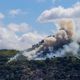Imagem - Incêndio em área de mata gera muita fumaça e chama atenção em Vitória