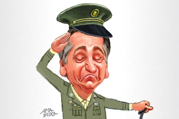 Jair Messias Bolsonaro, capitão da reserva do Exército Brasileiro