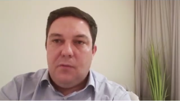 Secretário de Estado de Trabalho, Assistência e Desenvolvimento Social, Bruno Lamas, em vídeo publicado nas redes sociais