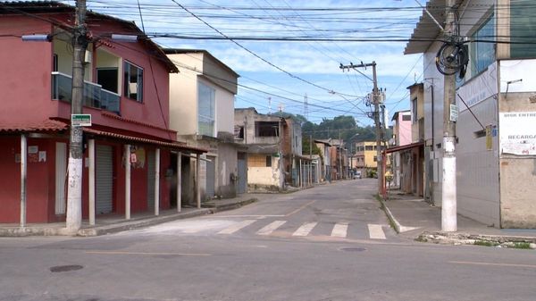 Bairro Central Carapina, na Serra, onde houve confronto entre moradores e policiais militares