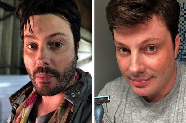 O apresentador Danilo Gentilii raspou a barba por Instagram/Danilo Gentili