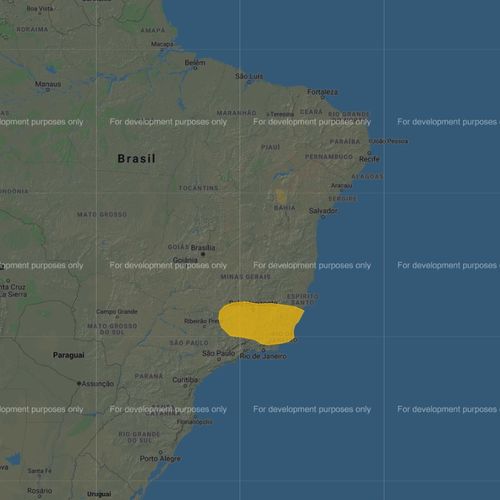 Inpe prevê a possibilidade de que as pancadas de chuvas ocorram acompanhadas de outros fenômenos. O aviso meteorológico é valido para esta quarta-feira, primeiro dia de abril