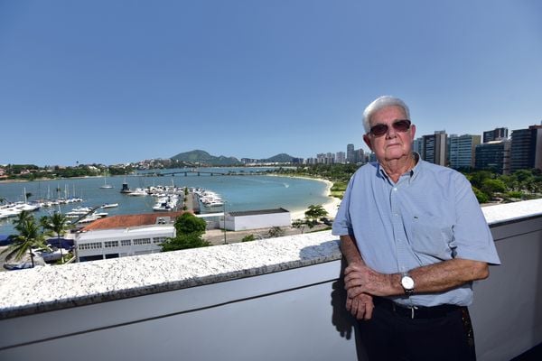 29/11/2016 - ES - Vitória - Setembrino Pelissari foi prefeito de Vitória na década de 70 por Marcelo Prest/Arquivo A Gazeta