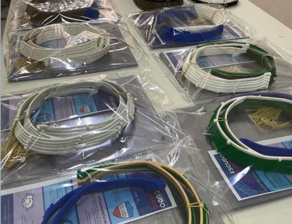 Engenheiros produzem escudos faciais contra coronavírus para doar a profissionais de saúde do ES
