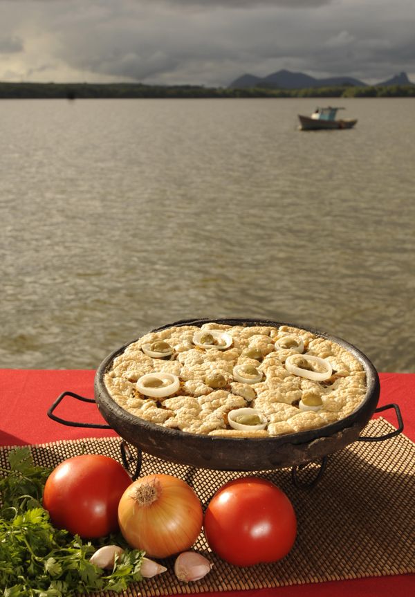 Torta capixaba na Ilha das Caieiras, Vitória