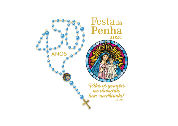 O selo é uma homenagem aos 450 anos que a Festa da Penha completa nesta edição