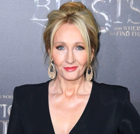 A escritora britânica JK Rowling