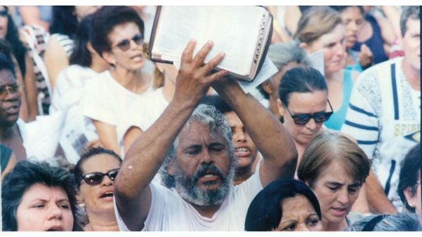 1997 - Festa da Penha e Missa do Oitavário no campinho do convento - Foto Claudney Pessoa por Claudney Pessoa
