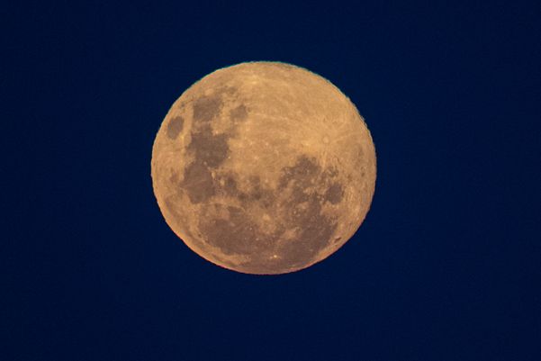Lua cheia vista de Bento Ferreira - Vitória-ES