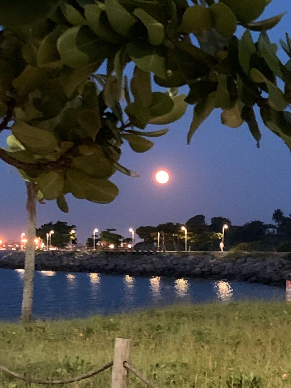 Superlua brilha no céu do ES e encanta capixabas