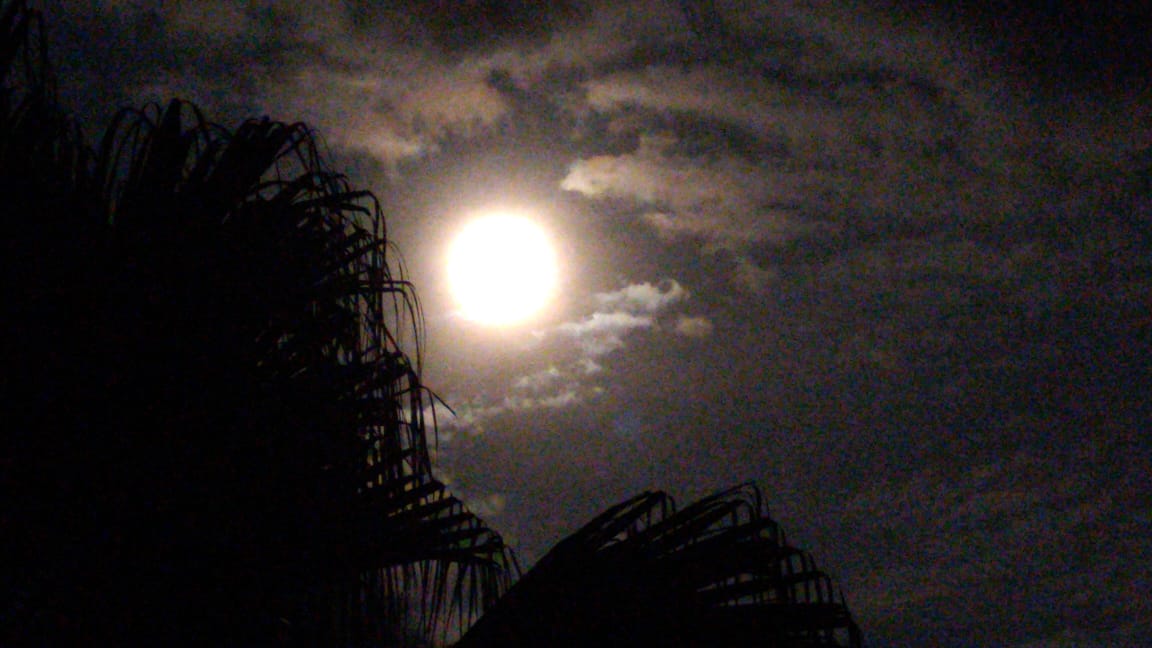 Superlua vista de Santa Maria de Jetibá