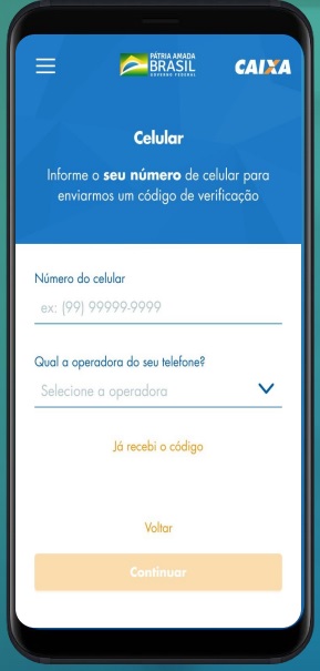 Site e aplicativo para fazer o cadastro e receber o benefício de R$ 600