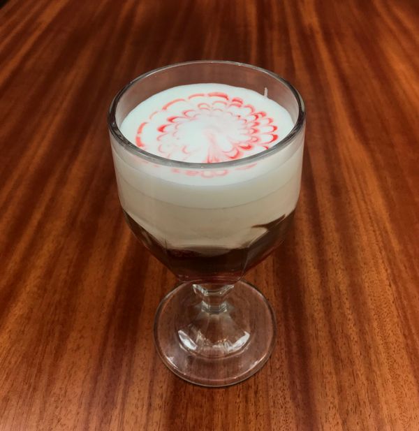 Estrogonofe de morango e chocolate belga