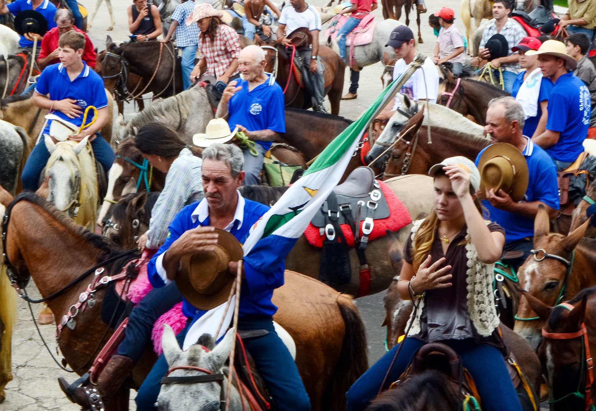 Festa da Penha 2013. Romaria dos Cavaleiros. Foto:  Caio Pimentel / 7ª Procissão Fotográfica - Faesa