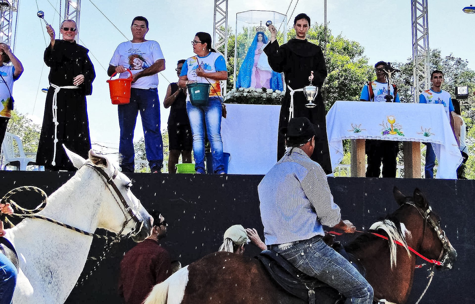 Festa da Penha 2015. Romaria dos Cavaleiros. Foto:  Fabiano Mazzini / 9ª Procissão Fotográfica - Faesa