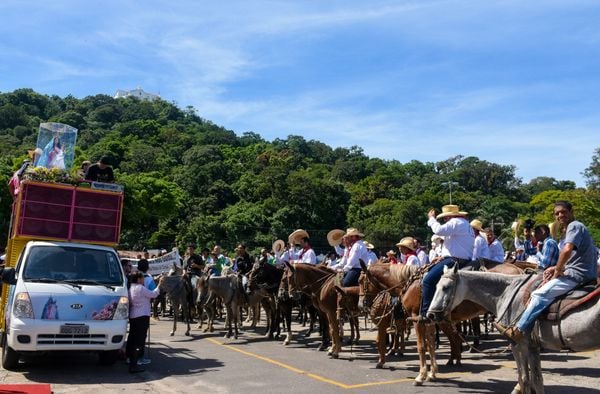 Festa da Penha 2018. Romaria dos Cavaleiros. Foto: Pollyana Cuel / 12ª Procissão Fotográfica - Faesa