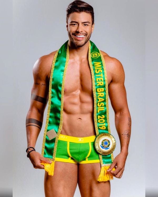 O modelo Antony Marquez, Mister Brasil 2019