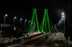 Monumentos estão iluminados em verde pela saúde e esperança(Leonardo Silveira/PMV)