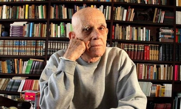 O autor Rubem Fonseca, que morreu aos 94 anos no Rio