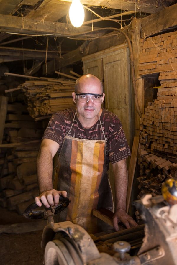Fábio Coelho, gestor da fábrica de pios em Cachoeiro por Arquivo pessoal