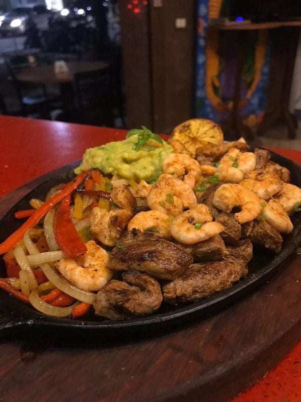 Fajitas Texas do restaurante Los Chicos, em Vitória